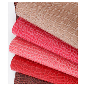 crocodile skin Faux synthetic leather PVC 0.5mm thickness for box case packing notebook leather material
