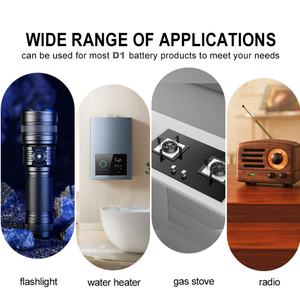 Baterías Recargables de Iones de Litio D1 de Alta Calidad IILEER, 1.5V 4800mAh, Larga Vida Útil para Exteriores - Product Image 6