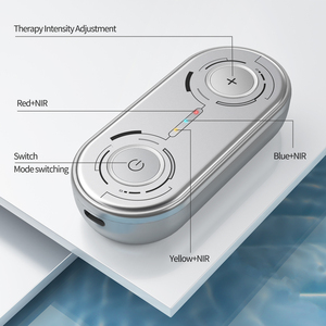 Maschera per Terapia a Luce Rossa Magique Power in Silicone 415nm 630nm 850nm Maschera di Bellezza a Infrarossi Attrezzatura per Salone - Product Image 5