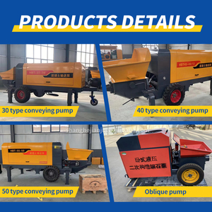 Tùy biến Mini BƠM BÊ TÔNG DIESEL nhỏ bê tông di động truyền đạt Máy bơm giá của máy BƠM BÊ TÔNG - Product Image 4