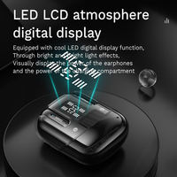 Écouteurs DX16 Dual True Wireless Earbuds Sport Waterproof Long Battery Life DX-16 Double Earbuds for Gaming