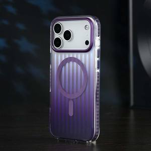 Accessori per iPhone 17 Pro Max: <span class=keywords><strong>Cover</strong></span> antiurto in TPE con gradiente corrugato in PC per iPhone 16, 15, 14, <span class=keywords><strong>13</strong></span> e <span class=keywords><strong>Samsung</strong></span> S25 - Product Image 5