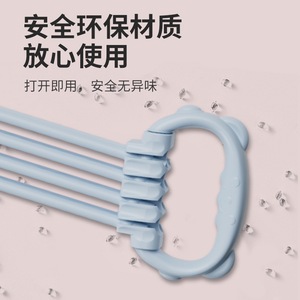 Bande de résistance réglable en forme de huit à 6 tubes pour l'ouverture des épaules et le remodelage du dos – Entraîneur élastique pour fitness à domicile - Product Image 4