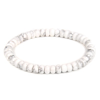 Bracelet de perles de boulier en pierre naturelle amazonite 4*6MM pour bijoux de protection énergétique