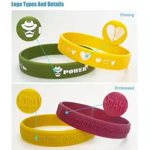 Party Gifts Custom Silicone Bracelets Make Your Own Rubber Wristbands With Message Or Logo High Quality Personalized Wrist Band