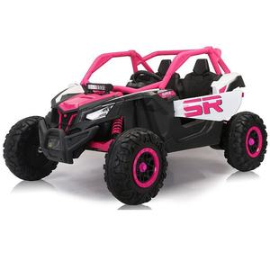 24 वी 2 सीटर यूटव, बच्चे माता-पिता रिमोट कंट्रोल 4wd बैटरी से चलने वाले इलेक्ट्रिक टॉय ट्रक कार कार पर सवार - Product Image 1