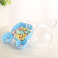 Boîte à bonbons Mickey Tête de souris Fournitures pour fêtes d'anniversaire d'enfants Décoration de mariage