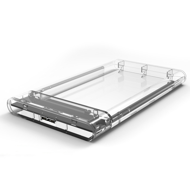 HDD Enclosure 2.5 Inch SATA to 3.0 USB Internal SSD to External Hard Drive Disk Case Hard Disk Box for Computer