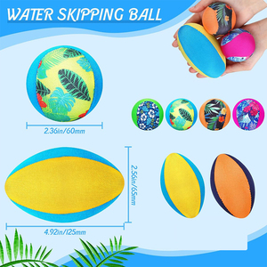 Custom Logo Water Bouncing Ball Soft TPR Beach Swimming <strong>Pool</strong> Playing River Lake Sports Game Toy Foam <strong>Grip</strong> Stress Balls - Product Image 2