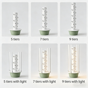 Sistemas Hidropónicos de Alta Capacidad AGG y Torre Aeropónica con Bomba y PE de Grado Alimenticio para Instalaciones Comerciales de Agricultura Vertical - Product Image 2