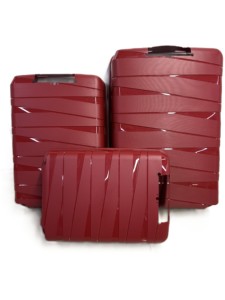 Skd Tùy Chỉnh 12 Pcs Xe Đẩy Va Li Vỏ Cứng Lắp Ráp Hành Lý Bền Ckd PP Hành Lý Bộ Phong Cách Đơn Giản - Product Image 2