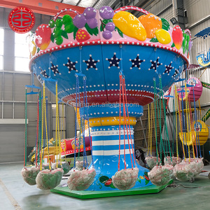 Manège de jeux de fête foraine en plein air, chaises volantes pour enfants, 16 places, à vendre - Product Image 2