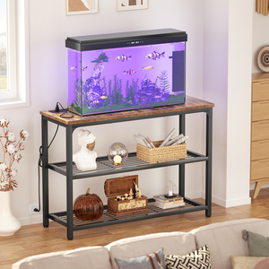 ソファテーブルコンソールテーブル<span class=keywords><strong>3</strong></span>層の狭い後ろに長いホワイエリビングルーム廊下用の充電ステーション棚 - Product Image 5