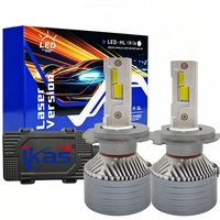 Faros Delanteros LED para Automóvil IKAS Factory, Chips LED 5080, 180W 360W, H3 H4 H7 H11 9005 9006, Lámpara Delantera LED, 60000LM, 12V 24V