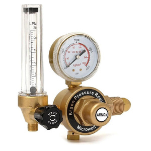 Argon and CO2 Gas Flow Regulator <b>Pressure</b> <b>Reducing</b> <b>Valve</b> and Meter for LPG and Helium Carbon Dioxide <b>Pressure</b> Gauge - Product Image 4