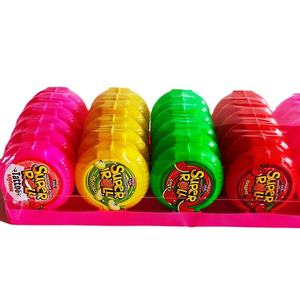 Vente en gros sur mesure <span class=keywords><strong>Chewing</strong></span>-gums à mâcher Halal Bubble-<span class=keywords><strong>gum</strong></span> Rolls Bonbons aromatisés au chocolat et aux fruits dans une boîte et une bouteille d'emballage - Product Image 1