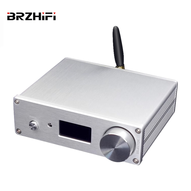 BRZHIFI Dual Core DAC ES9038 DSD512 QCC5125 Wireless BT5.0 LDAC AptX Hifi Amplifier Headphone DAC Decoder