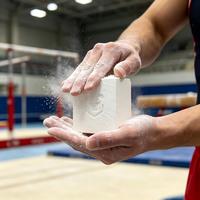 Bloc de magnésie personnalisé avec logo et étiquette d'usine pour la gymnastique, l'haltérophilie et l'escalade