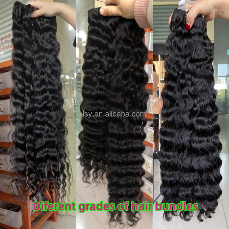 Burmese Wave Virgin Hair Bundle Vendor Cambodian Curly Single Donor Hair Raw Unprocessed Vietnamese Double Drawn Indian Raw Hair