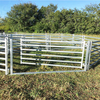 Panneau amovible ovale en acier galvanisé de qualité supérieure 30x60mm pour enclos à moutons et chèvres