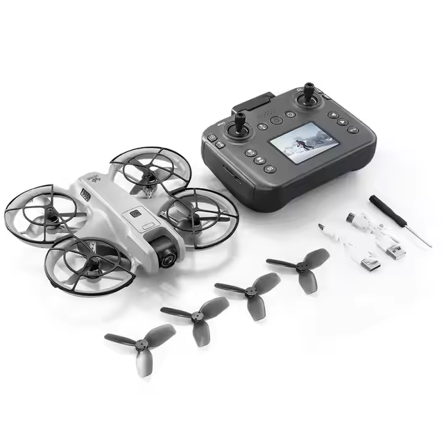 V666 VS I1 PRO Mini Screen Remote Control Drone Brushless Obstacle Avoidance Aircraft 4K Camera Aerial Dual Camera Drone VS Neo