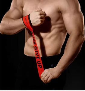 Correas de Muñeca Deportivas Personalizadas OEM, Correas de Neopreno para Levantamiento de Pesas y Powerlifting, Accesorio de Gimnasio Unisex Negro - Product Image 4