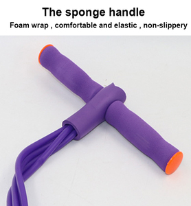 Top One 4 Tube Pédale Cheville Extracteur Gym Sport Entraînement Abdominal avec Bandes Élastiques Sit-Up et Pull Corde Équipement D'exercice - Product Image 4