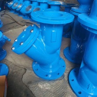 Vanne de filtre de type Y de haute qualité en fonte ductile DN25 Pn1.6 vannes à bride en fonte pour crépine d'eau