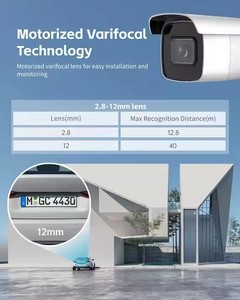 Cámara CCTV Hikvision Original de 8 MP, H.265 + IP67, clasificación de objetivos de vehículos humanos, cámara Bullet varifocal motorizada - Product Image 6
