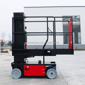 Mobile Telescopic <b>Work</b> <b>Platform</b> Electric Hydraulic 3.6m 4.8m 6m 8m Personnel Lifts Self-propelled Vertical Mast - Product Image 2