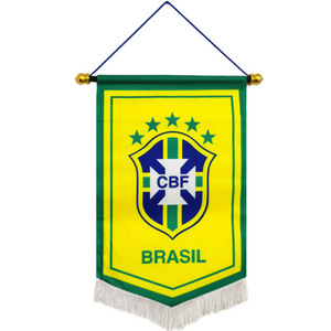 Bandera Doble de Tela de Cinco Esquinas de la Selección Nacional de Fútbol de Brasil, Argentina, Alemania, Holanda, Inglaterra y Francia 2026 - Product Image 3