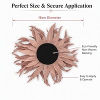 Accessoires floraux 3D en tissu écologiques pour loisirs créatifs et fournitures de couture – Vente directe usine