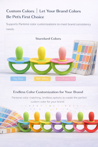 <strong>Puppy</strong> Teething Pacifier Toy Chew Cleaning Comfort Soothing Toy for Early Dental Relief Play - Product Image 3