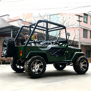 รถจี๊ป UTV สำหรับผู้ใหญ่ ใช้ได้ทั้งชายหาด ทะเลทราย ทุ่งทราย สำหรับการสำรวจพื้นที่เกษตรกรรมและพื้นที่ทราย - Product Image 5