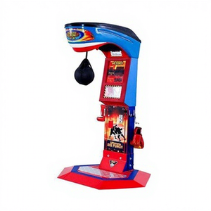 Máquina de Lotería Dragon Fist, Máquina de Juego de Boxeo con Monedas, Máquina de Diversión con Saco de Boxeo - Product Image 5