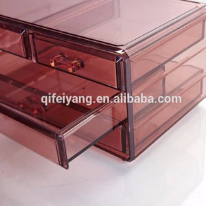Caja de exhibición de cajones de maquillaje organizador de cosméticos/juego de caja de gabinete transparente de acrílico - Product Image 3