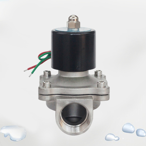 ROTK <span class=keywords><strong>2</strong></span>/<span class=keywords><strong>2</strong></span> weg direkt wirkende normal geschlossen <span class=keywords><strong>3</strong></span>/4 "zoll Öffnung 20mm edelstahl 304 DC24V magnetventil - Product Image 4