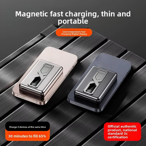 Batterie Li-Polymère à <span class=keywords><strong>Charge</strong></span> Magnétique Sans Fil Ultra-Fine 5000/10000mAh 22.5W <span class=keywords><strong>Charge</strong></span> Rapide Type-C Power Bank PINNUODA - Product Image 4