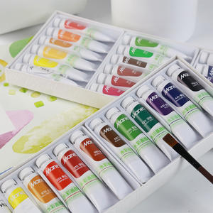 Profesional <span class=keywords><strong>Original</strong></span> Marie's 5/12ml Juego de acuarela 12/18/24 colores para artistas y estudiantes - Product Image 4