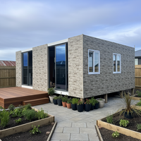 Kit de structure modulaire préfabriquée en acier galvanisé à chaud pour maison-conteneur industrielle mobile, appartement, école, supermarché, entièrement préfabriqué et portable