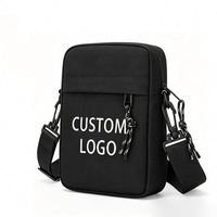 Bolsos de Mensajero Personalizables con Logotipo XD093, Bolsos Cruzados Pequeños de Moda Unisex, Bolsa de Herramientas de Hombro, Regalo Promocional, Bolsos de Diseño Personalizados para Hombre