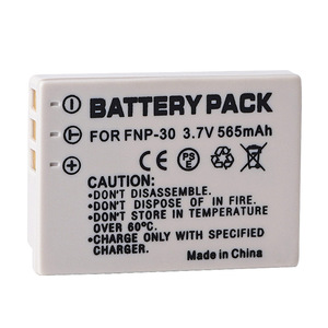 Batterie numérique de remplacement portable FNP-30 3,7 V 565 mAh Li-ion compatible avec l'appareil photo compact <span class=keywords><strong>Fujifilm</strong></span> <span class=keywords><strong>FinePix</strong></span> A205 A303 - Product Image 6