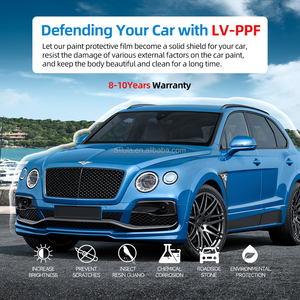 Película de Protección de Pintura PPF con 10 Años de Garantía, Vinilo Cromado para Automóviles, Vinilo Transparente Brillante para Envolver Automóviles, Película Protectora de TPU PPF <span class=keywords><strong>3M</strong></span> - Product Image 4