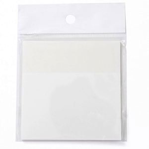 Transparent Pet Self-Adhesive Memo Pad <b>Sticky</b> <b>Note</b> Set With Custom Logo and Multiple Colors - Product Image 2