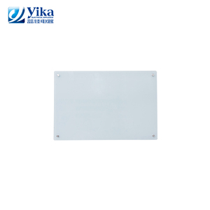 <span class=keywords><strong>Radiateur</strong></span> chauffant électrique <span class=keywords><strong>en</strong></span> <span class=keywords><strong>verre</strong></span>, thermostat réglable, panneau convexe, avec roues - Product Image 6
