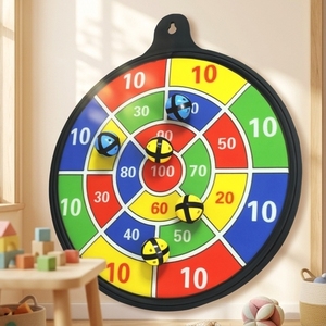 Indoor Kids <b>Dart</b> Game Eco-friendly 16 Inch Magnetic Dartboard Child Friendly - Product Image 1