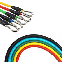 Corde de traction élastique de haute qualité, équipement de Fitness, exercices de Yoga à domicile, 11 pièces, nouveaux produits
