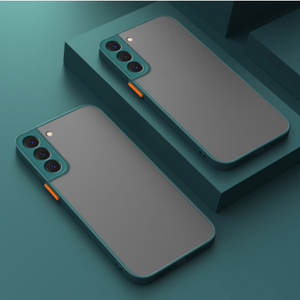 Custodia opaca smerigliata per PC <span class=keywords><strong>Cover</strong></span> per Samsung Galaxy A03S M33 M23 M53 5G S20 S22 S23 Ultra <span class=keywords><strong>S21</strong></span> Plus <span class=keywords><strong>Cover</strong></span> per cellulare - Product Image 4