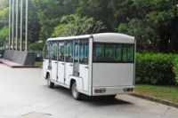 Bus de tourisme de luxe au lithium 14 places Bus touristique électrique Navette longue portée Mini-bus