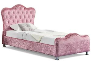 Principessa delle ragazze Rosa di <span class=keywords><strong>Velluto</strong></span> Schiacciato <span class=keywords><strong>Singolo</strong></span> di Stoccaggio Telaio del <span class=keywords><strong>Letto</strong></span> <span class=keywords><strong>Letto</strong></span> In Tessuto di base Tappezzeria <span class=keywords><strong>Letto</strong></span> - Product Image 4